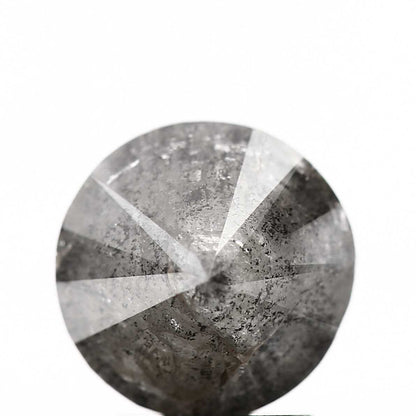 2.18 Carat Fancy Gray Round Brilliant Cut Natural Loose Diamond