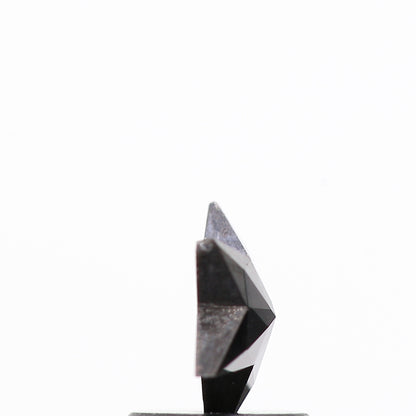 0.52 Ct Natural Black Star Cut Loose Diamond for Jewelery