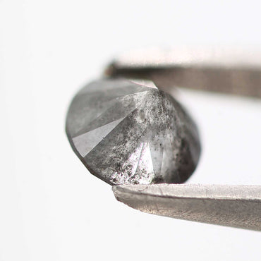 0.38 Carat Fancy Gray Round Shape Brilliant Cut Natural Loose Diamond