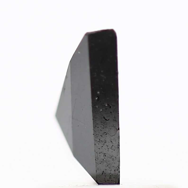 black diamond ! 0.73 Ct 8.10 x 6.10 x 2.50 MM natural black kite loose diamond for engagement ring for her