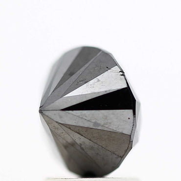2.57 Carat Fancy Black Round Shape Brilliant Cut Natural Loose Diamond