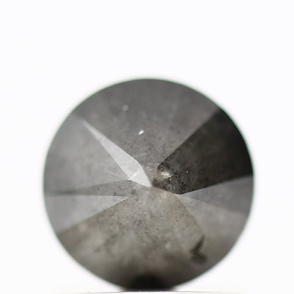 1.25 Carat Salt and Pepper Diamond Round Brilliant Cut Natural Loose Diamond