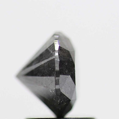 1.52 Carat Fancy Gray Round Shape Brilliant Cut Natural Loose Diamond