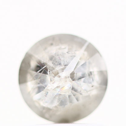 0.93 Carat Salt and Pepper Diamond Round Brilliant Cut Natural Loose Diamond