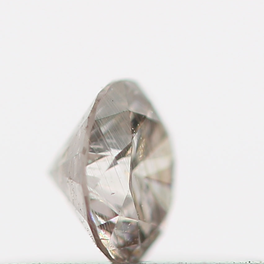 Natural Loose Round Salt And Pepper Diamond Fancy Brown Color 0.15 CT 3.30 x 2.10 MM Round Brilliant Cut Diamond ! Christmas Gift for Her