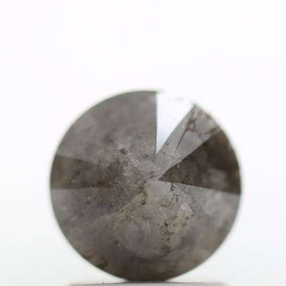 1.67 Carat Gray Round Shape Brilliant Cut Natural Loose Diamond