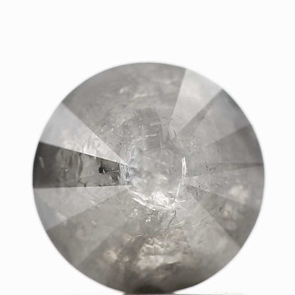 1.37 Carat Fancy Gray Round Brilliant Cut Natural Loose Diamond