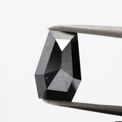 2.43 ct Natural Black Coffine Loose Diamond for Jewelry