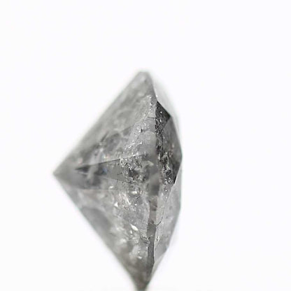 1.83 Carat Salt and Pepper Diamond Round Brilliant Cut Natural Loose Diamond