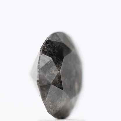 3.82 Carat Fancy Gray Round Shape Brilliant Cut Natural Loose Diamond