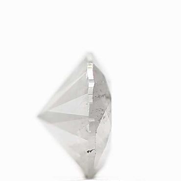 0.96 Carat Salt and Pepper Gray Round Cut Natural Loose Diamond sd8693(0.96ct) (6.30x3.70mm)