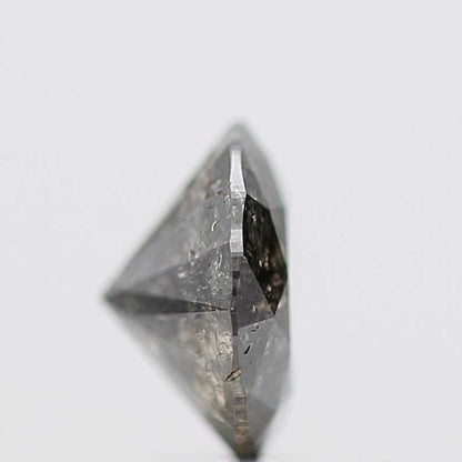0.93 Carat Fancy Gray Round Shape Brilliant Cut Natural Loose Diamond