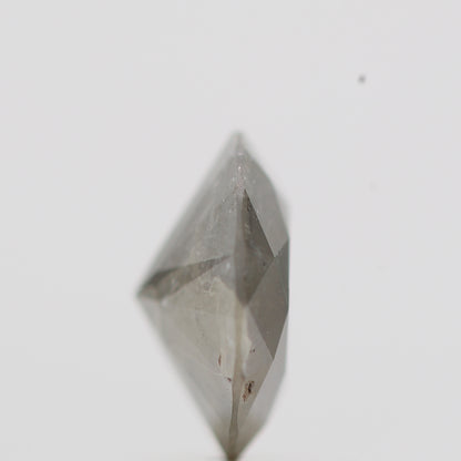 1.05 Carat Fancy Gray Rustic Round Brilliant Cut Natural Loose Diamond