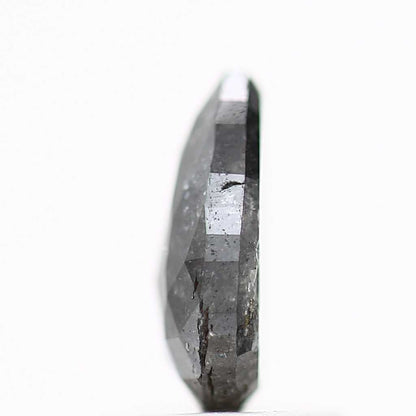 Salt and Pepper Diamond Fancy Gray Color 0.94 CT 7.95 x 5.28 x 2.48 MM Pear Cut Diamond! Natural Loose Diamond ! Christmas Gift for Her