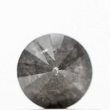 0.46 Carat Gray Round Shape Brilliant Cut Natural Loose Diamond