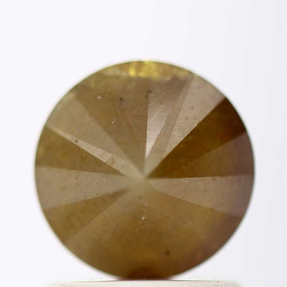 1.15 Carat Fancy Brown Rustic Round Shape Brilliant Cut Natural Loose Diamond