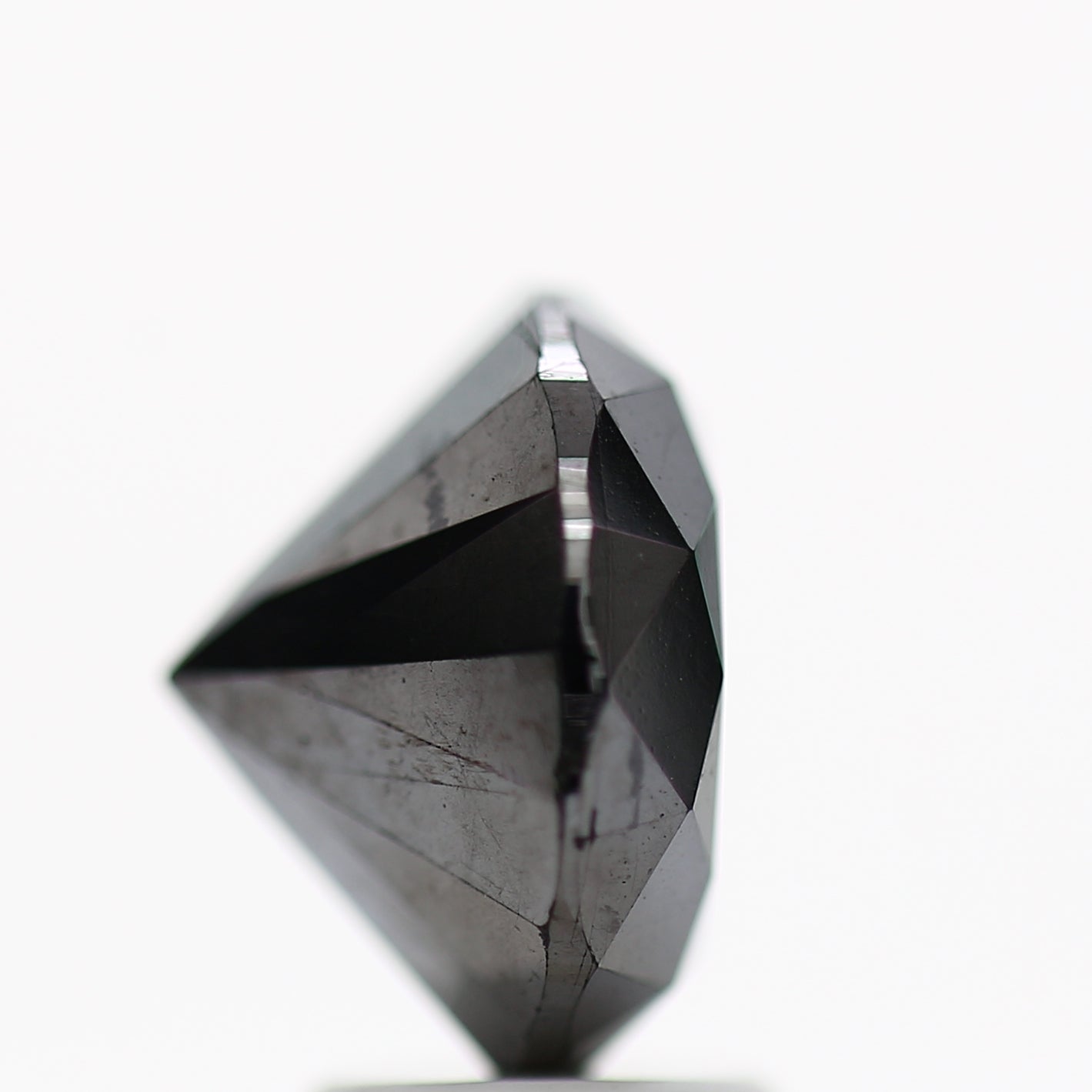 Black Loose Round Diamond AA Quality [9.78 MM] Natural Diamond For Engagement Ring 4.36 Carat