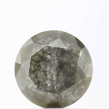 0.85 Carat Fancy Gray Round Shape Brilliant Cut Natural Loose Diamond