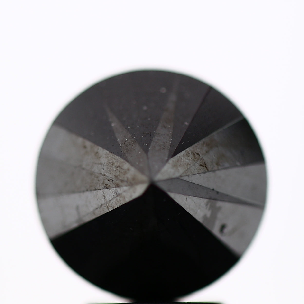 4.32 Carat Fancy Black Round Shape Brilliant Cut Natural Loose Diamond