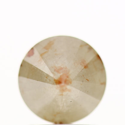 1.71 Carat Fancy Yellow Rustic Round Shape Brilliant Cut Natural Loose Diamond