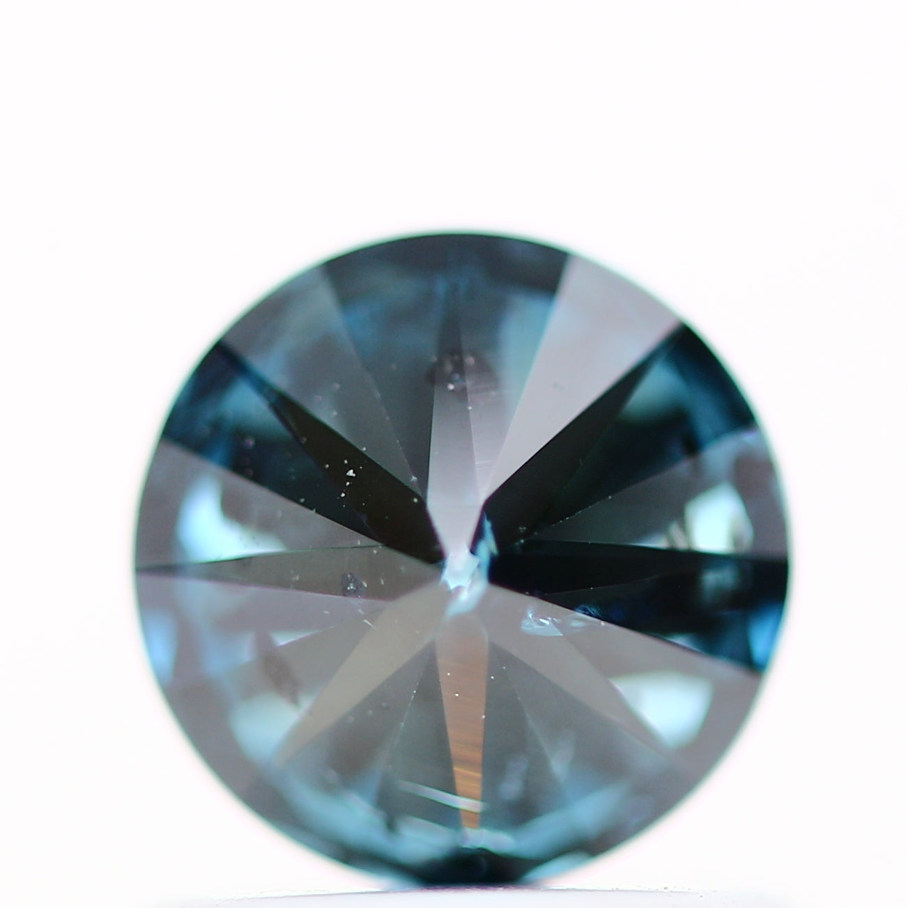 0.81 Carat Round Brilliant Cut Blue Natural Loose Diamond For Engagement Ring