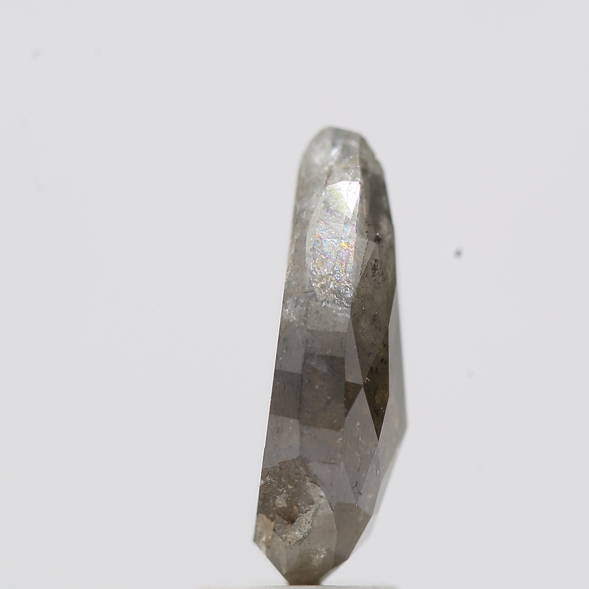 Salt and Pepper Diamond Fancy Gray Color 3.25 CT 12.60 x 7.50 x 3.80 MM Pear Cut Diamond! Natural Loose Diamond ! Christmas Gift for Her