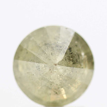 1.52 Carat Salt and Pepper Round Brilliant Cut Natural Loose Diamond