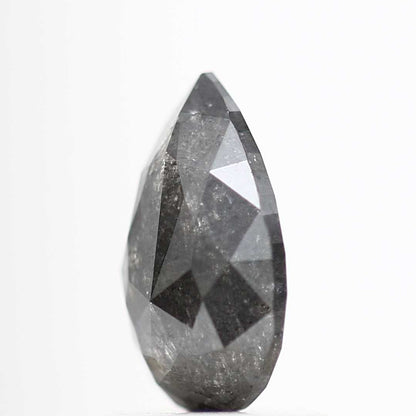 Salt and Pepper Diamond Fancy Gray Color 1.06 CT 8.47 x 5.06 x 2.97 MM Pear Cut Diamond! Natural Loose Diamond ! Christmas Gift for Her