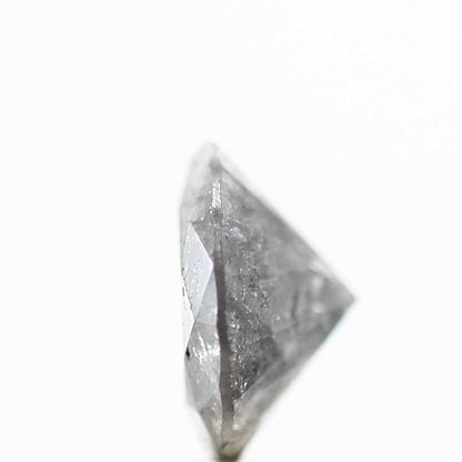 0.63 Carat Fancy Gray Round Brilliant Cut Natural Loose Diamond