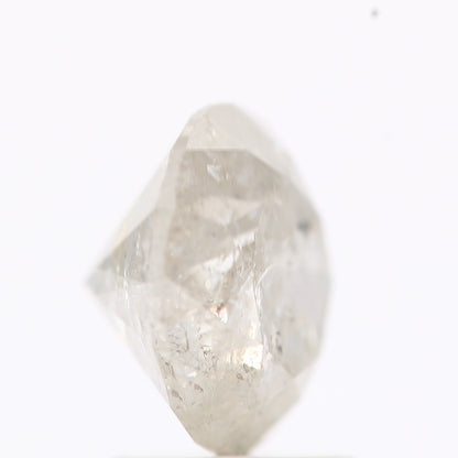 Natural Loose Round Salt And Pepper Diamond Fancy Grey Color 2.00 CT 7.80 X 5.08 MM Round Brilliant Cut Diamond ! Christmas Gift for Her