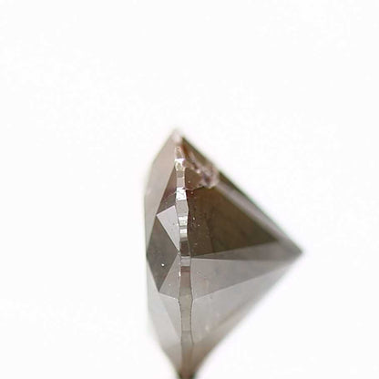 0.95 Carat Gray Rustic Round Shape Brilliant Cut Natural Loose Diamond