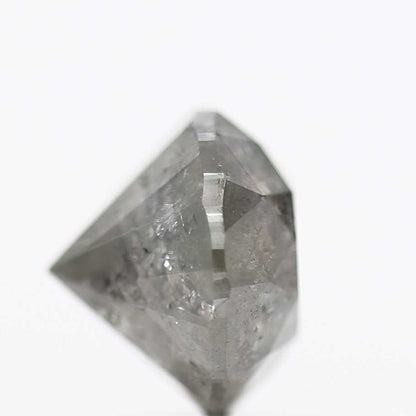 2.47 Carat Salt and Pepper Diamond Round Brilliant Cut Natural Loose Diamond