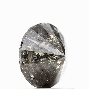 1.03 Carat Fancy Black Round Cut Natural Loose Diamond