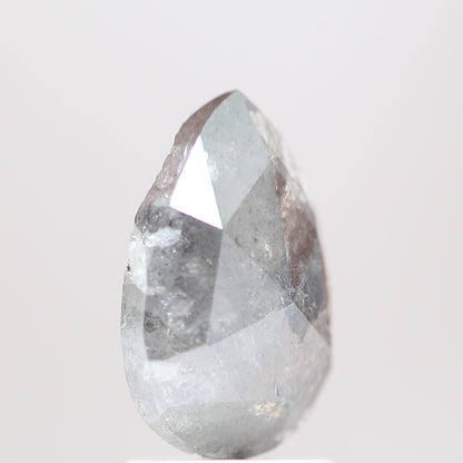 Salt and Pepper Diamond Fancy Gray Color 1.72 CT 9.90 x 6.80 x 3.31 MM Pear Cut Diamond! Natural Loose Diamond ! Christmas Gift for Her
