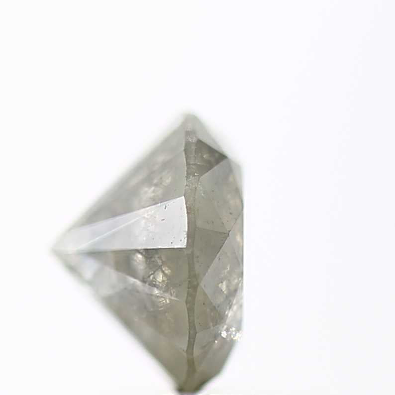 0.85 Carat Fancy Gray Round Shape Brilliant Cut Natural Loose Diamond