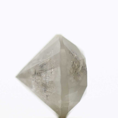 3.34 Carat Fancy Gray Round Shape Brilliant Cut Natural Loose Diamond