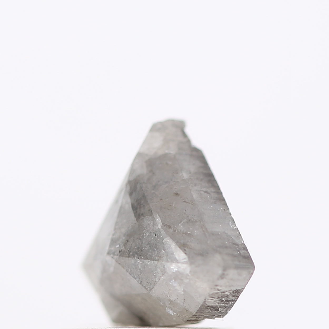 Salt and Pepper Kite Diamond ! 1.12 Ct 8.00 x 6.70 x 3.00 MM Natural Gray Loose Diamond for Engagement Ring for Her