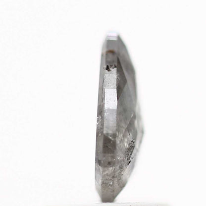 Salt and Pepper Diamond Fancy Gray Color 0.73 CT 7.64 x 5.56 x 2.08 MM Pear Cut Diamond! Natural Loose Diamond ! Christmas Gift for Her