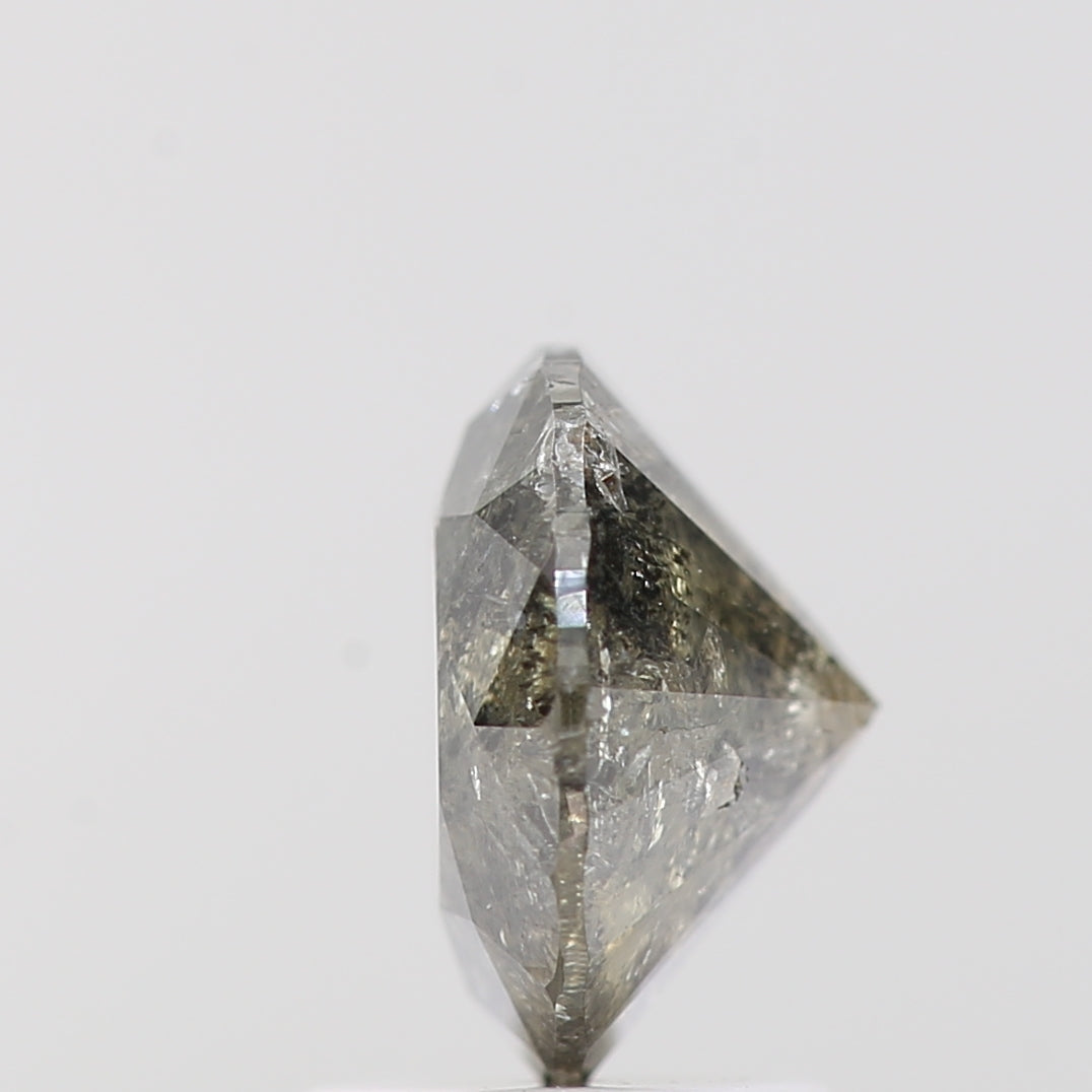 1.81 Carat Fancy Gray Round Shape Brilliant Cut Natural Loose Diamond