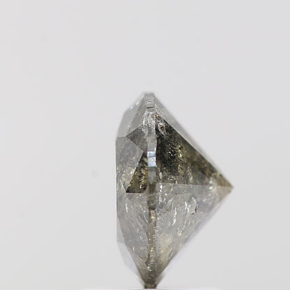 1.81 Carat Fancy Gray Round Shape Brilliant Cut Natural Loose Diamond