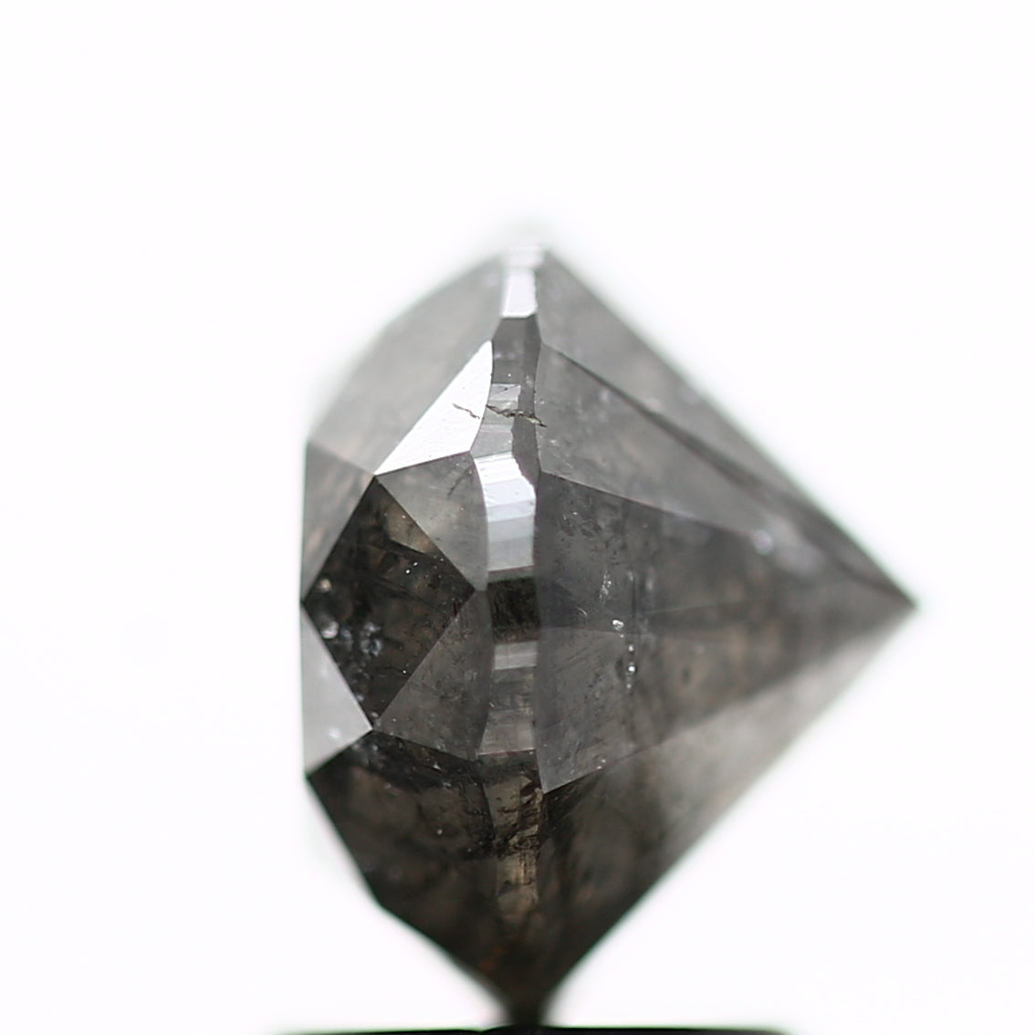 3.16 Carat Fancy Gray Round Shape Brilliant Cut Natural Loose Diamond