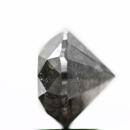 3.16 Carat Fancy Gray Round Shape Brilliant Cut Natural Loose Diamond