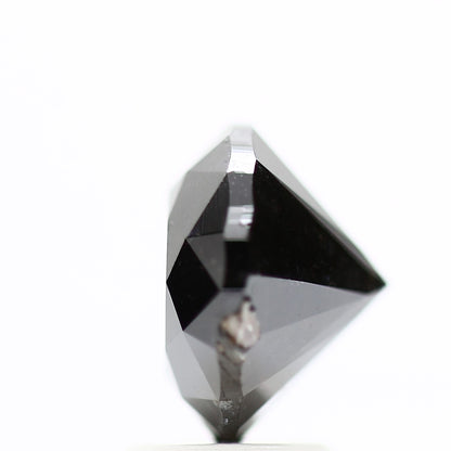 GIA round black certified diamonds