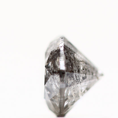 0.60 Carat Fancy Gray Salt and Pepper Diamond Round Brilliant Cut Natural Loose Diamond