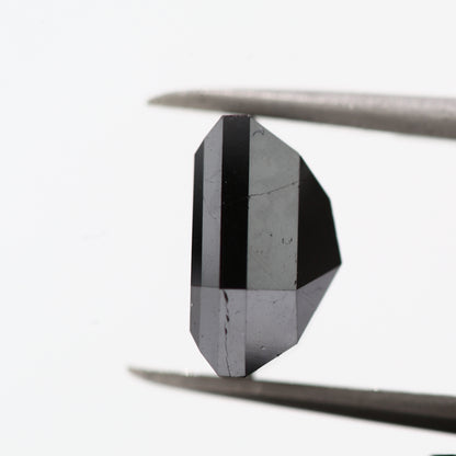 2.43 ct Natural Black Coffine Loose Diamond for Jewelry