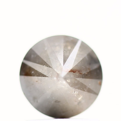 1.34 Carat Fancy Gray Round Shape Brilliant Cut Natural Loose Diamond
