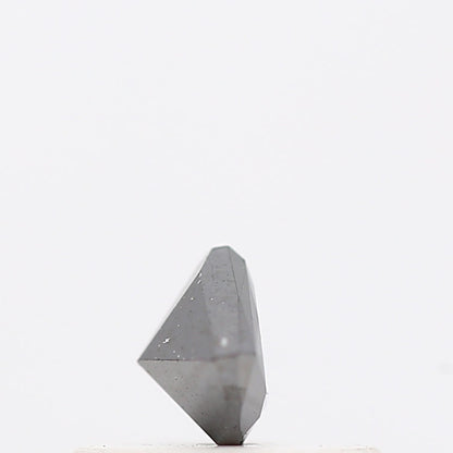 0.32 Ct Natural Black Half Moon Loose Diamond for Jewelery