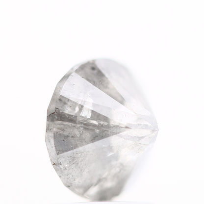 2.18 Carat Fancy Gray Salt & Pepper Round Shape Brilliant Cut Natural Loose Diamond