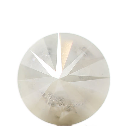 1.69 Carat Gray Rustic Round Shape Brilliant Cut Natural Loose Diamond