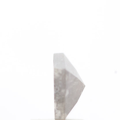 salt and pepper diamond ! 1.45 Ct 11.40 x 7.60 x 3.30 MM natural gray kite loose diamond for engagement ring for her